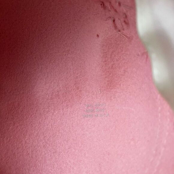 Vintage Pink Feathered Veiled Pillbox Hat main image 6